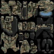 Woodland Tiger armor texture